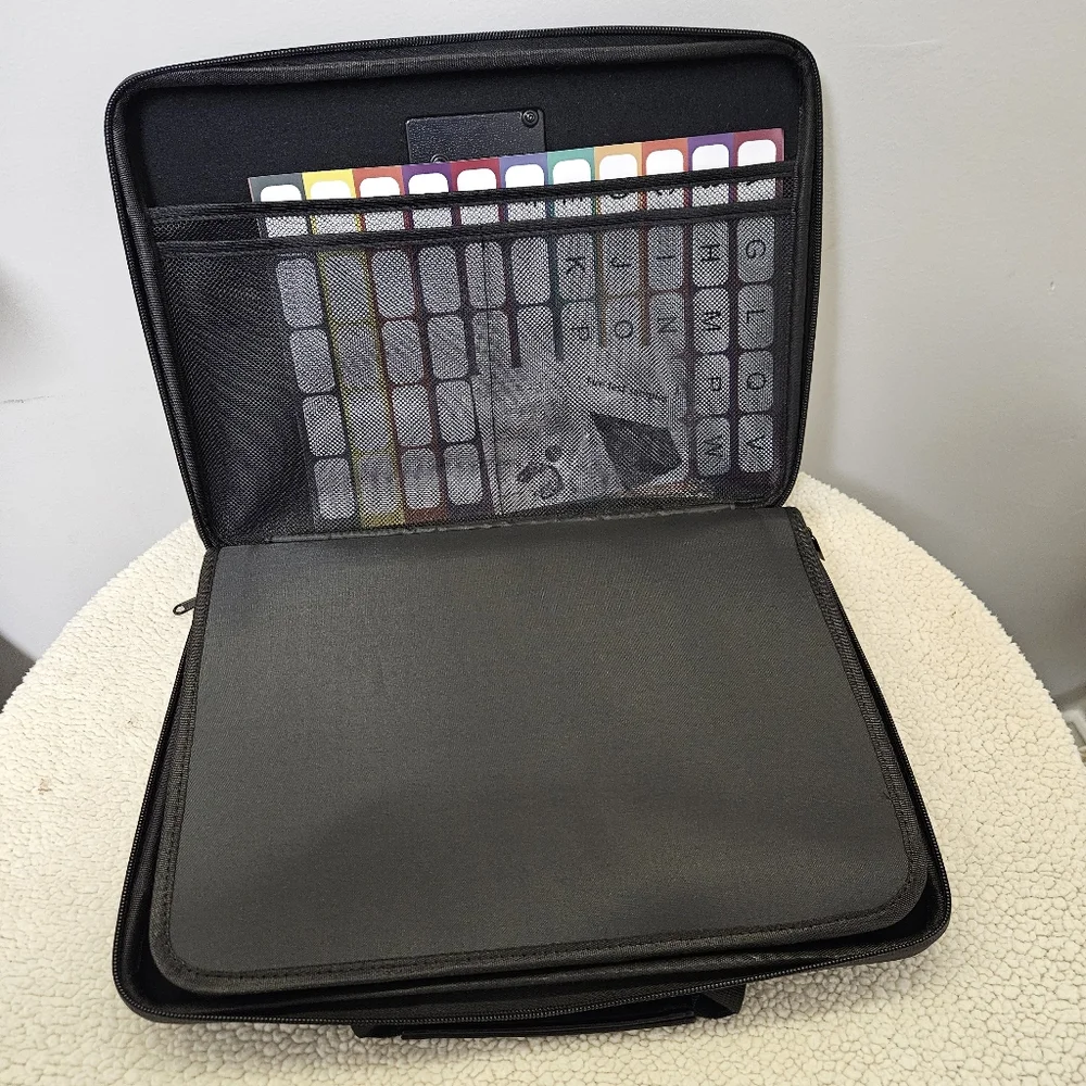 Safety briefcase Black